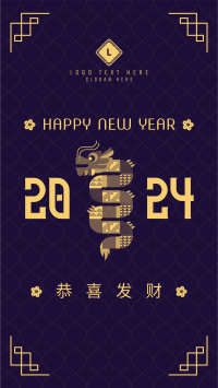 Year of the Dragon Instagram Reel Design