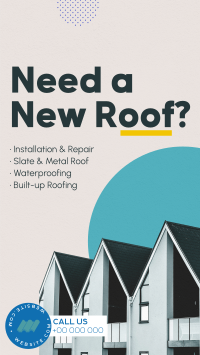 Building Roof Services Facebook Story