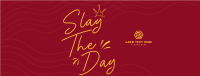 Slaying The Day Facebook Cover Design