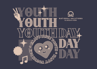 Youth Day Collage Postcard