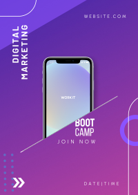 Digital Bootcamp Poster