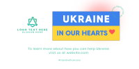 Ukraine In Our Hearts Twitter Post