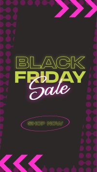 Black Friday Sale Promo  Instagram Reel Image Preview