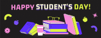 Bright Students Day Facebook Cover