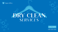 Dry Clean Service Facebook Event Cover