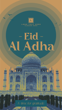 Eid Al Adha Temple Instagram Story Design