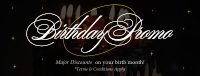 Birthday Promo Facebook Cover