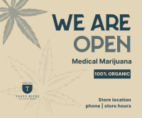 Order Organic Cannabis Facebook Post Image Preview