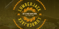 Rustic Master Lumberjack Twitter Post