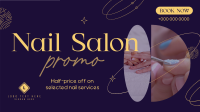 Elegant Nail Salon Services Animation