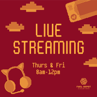 New Streaming Schedule Instagram Post Image Preview