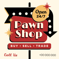 Pawn Shop Sign Linkedin Post