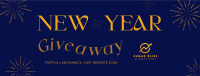 New Year Giveaway Facebook Cover Image Preview