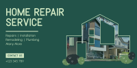 Home Repair Service Twitter Post