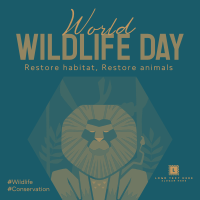 Restoring Habitat Program Instagram Post