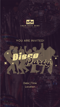 Disco Fever Party TikTok Video