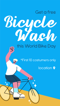 Bike Wash Facebook Story