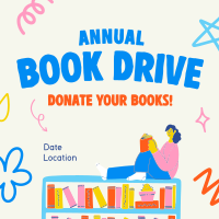 Donate A Book Linkedin Post