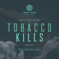 Modern Grunge Tobacco Day Instagram Post Image Preview