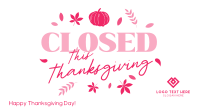 Closed for Thanksgiving Animation