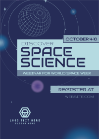 Space Week Webinar Poster