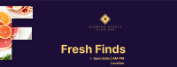 Fresh Finds Facebook Cover