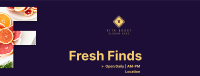 Fresh Finds Facebook Cover Image Preview