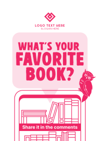 Q&A Favorite Book Poster