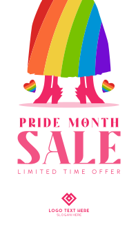 Pride Clearance Sale Facebook Story