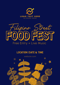 Lets Eat Street Foods Poster