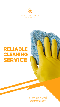 Reliable Cleaning Service Instagram Story