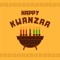 Happy Kwanzaa Celebration Instagram Post