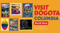 Travel to Colombia Postage Stamps Video