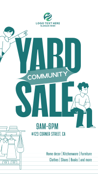 Community Yard Sale YouTube Short