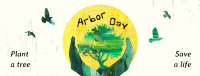 Creative Arbor Day Facebook Cover