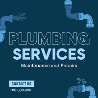 Plumbing Expert Services Instagram Post