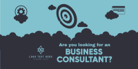 Looking For Business Consultation Twitter Post