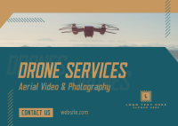 Drone Technology Postcard