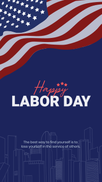 Celebrate Labor Day Facebook Story