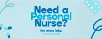 Caring Professional Nurse Facebook Cover Image Preview