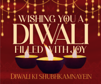 Traditional Diwali Greeting Facebook Post