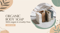 Organic Body Soap Facebook Event Cover