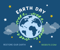 Restore Earth Day Facebook Post