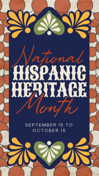 Talavera Hispanic Heritage Month Instagram Story