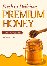 Organic Premium Honey Flyer