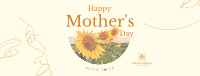 Sunflower Mom Facebook Cover Image Preview