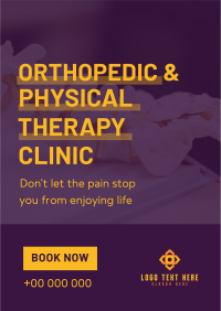 Orthopedic and Physical Therapy Clinic Flyer