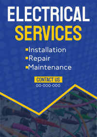 Electrical Service Provider Poster