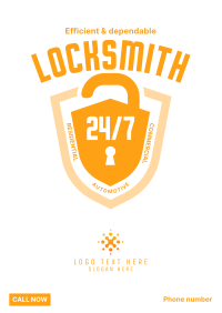 Shield Locksmith Flyer