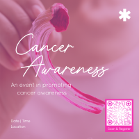 Cancer Awareness Event Linkedin Post